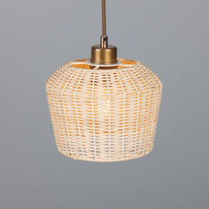 Manila Small Rattan Pendant Light 20cm - View 7