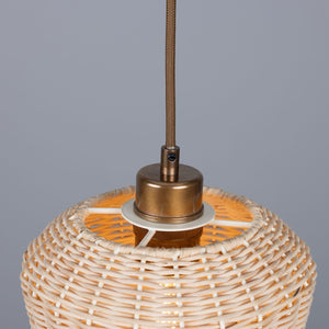 Manila Small Rattan Pendant Light 20cm - View 8