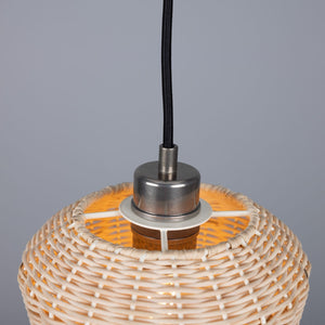Manila Small Rattan Pendant Light 20cm - View 12