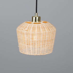 Manila Small Rattan Pendant Light 20cm - View 15
