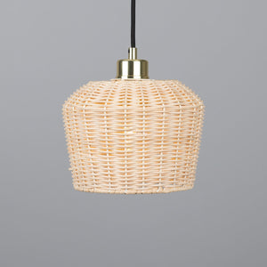 Manila Small Rattan Pendant Light 20cm - View 13