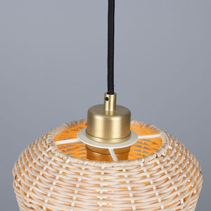Manila Small Rattan Pendant Light 20cm - View 4
