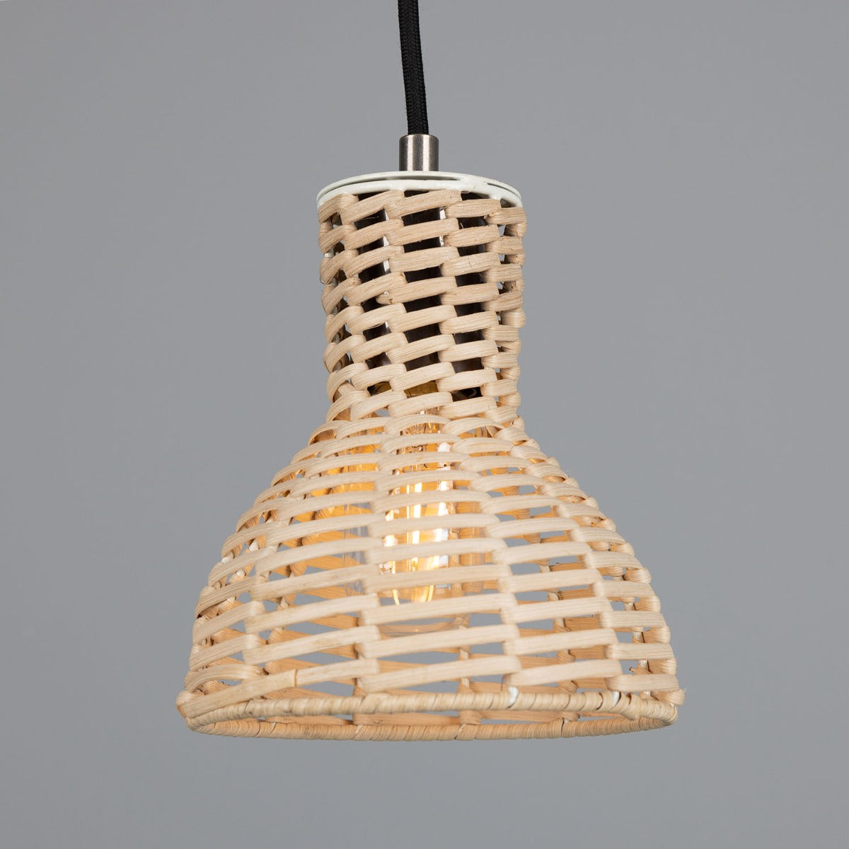 Malta Small Rattan Pendant Light 15cm - Main View