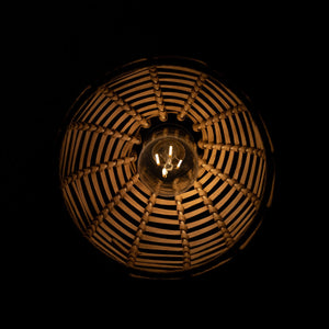 Malta Small Rattan Pendant Light 15cm - View 6