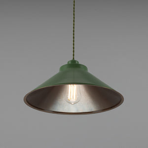Rio Coloured Brass Pendant Light 38cm IP20 - View 6