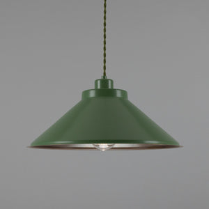 Rio Coloured Brass Pendant Light 38cm IP20 - View 5