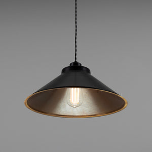 Rio Coloured Brass Pendant Light 38cm IP20 - View 14