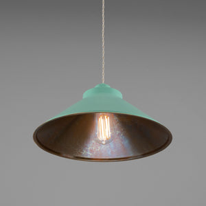 Rio Coloured Brass Pendant Light 38cm IP20 - View 18