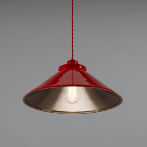 Rio Coloured Brass Pendant Light 38cm IP20 - View 30