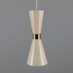 Cairo Mid-Century Coloured Pendant Light - View 12