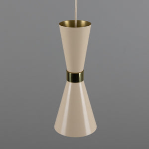 Cairo Mid-Century Coloured Pendant Light - View 14