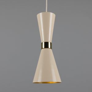 Cairo Mid-Century Coloured Pendant Light - View 11