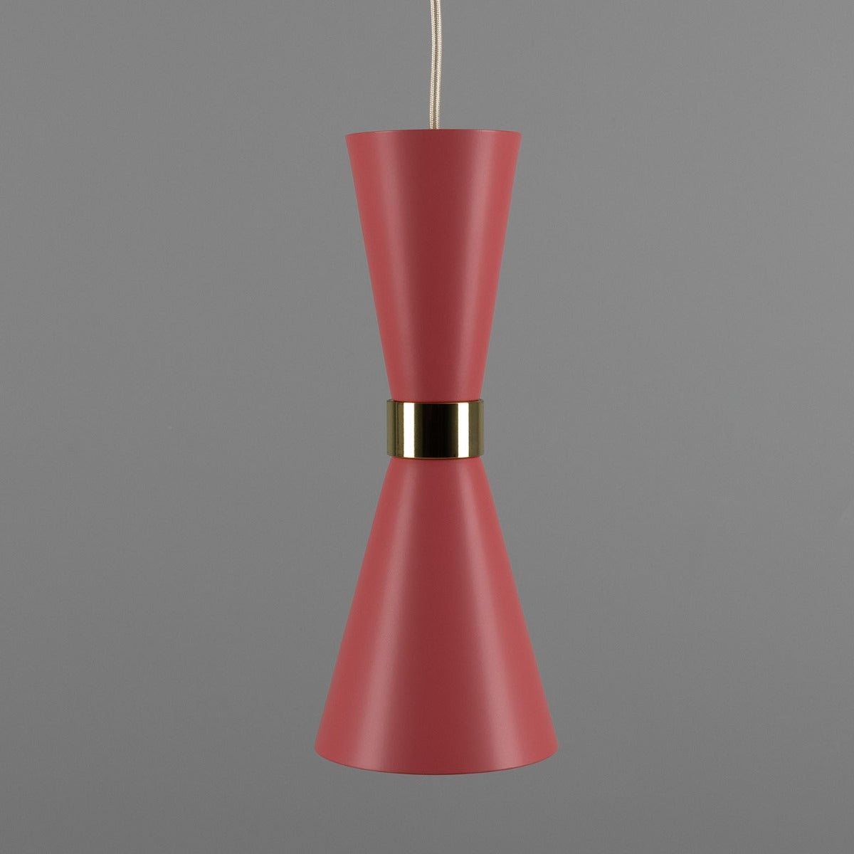 Cairo Mid-Century Coloured Pendant Light - View 2