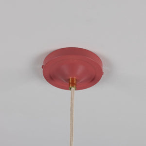 Cairo Mid-Century Coloured Pendant Light - View 5