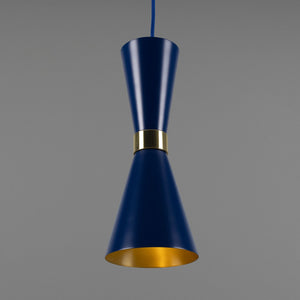 Cairo Mid-Century Coloured Pendant Light - View 18