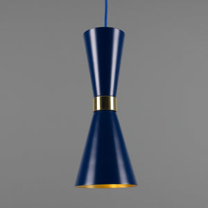 Cairo Mid-Century Coloured Pendant Light - View 16