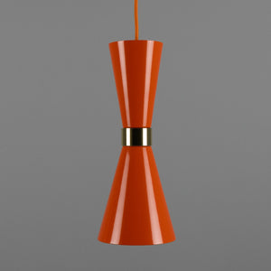 Cairo Mid-Century Coloured Pendant Light - View 32