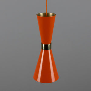 Cairo Mid-Century Coloured Pendant Light - View 34