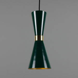 Cairo Mid-Century Coloured Pendant Light - View 26