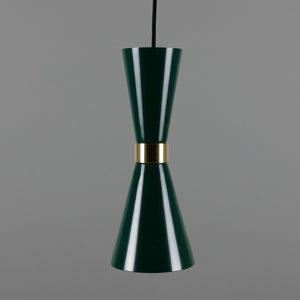 Cairo Mid-Century Coloured Pendant Light - View 27