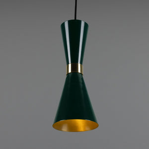 Cairo Mid-Century Coloured Pendant Light - View 28