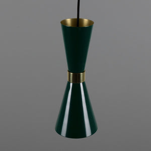 Cairo Mid-Century Coloured Pendant Light - View 29
