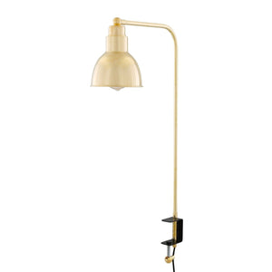 Baku Brass Table Lamp with Desk Clamp - Main View