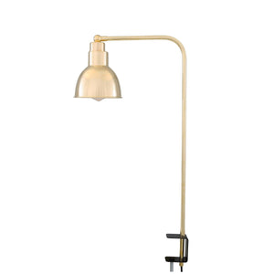 Baku Brass Table Lamp with Desk Clamp - View 2