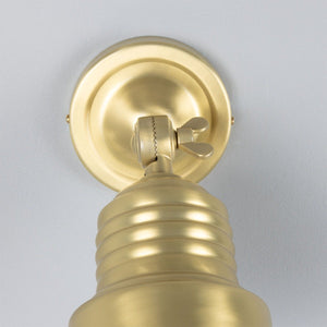 Sucre Adjustable Industrial Brass Spotlight 11.5cm IP20 - View 16