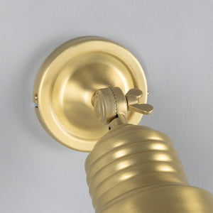 Sucre Adjustable Industrial Brass Spotlight 11.5cm IP20 - View 17