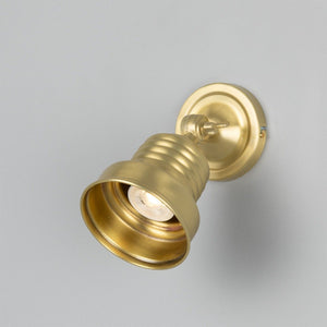 Sucre Adjustable Industrial Brass Spotlight 11.5cm IP20 - View 18