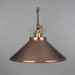 Rio Adjustable Wall Light | Antique Silver - View 2