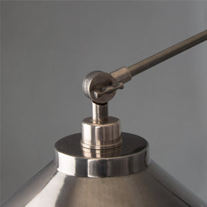 Rio Adjustable Wall Light | Antique Silver - View 6