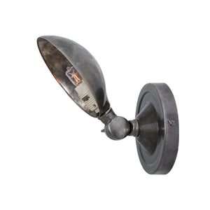 Cody Adjustable Industrial Brass Wall Light 11cm IP20 - View 5