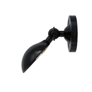 Cody Adjustable Industrial Brass Wall Light 11cm IP20 - View 3