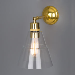 Straff Wall Light | Antique Brass - View 1