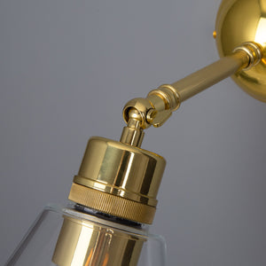 Straff Wall Light | Antique Brass - View 5