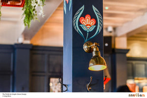 Baku Vintage Adjustable Wall Light 15cm IP20 - View 14