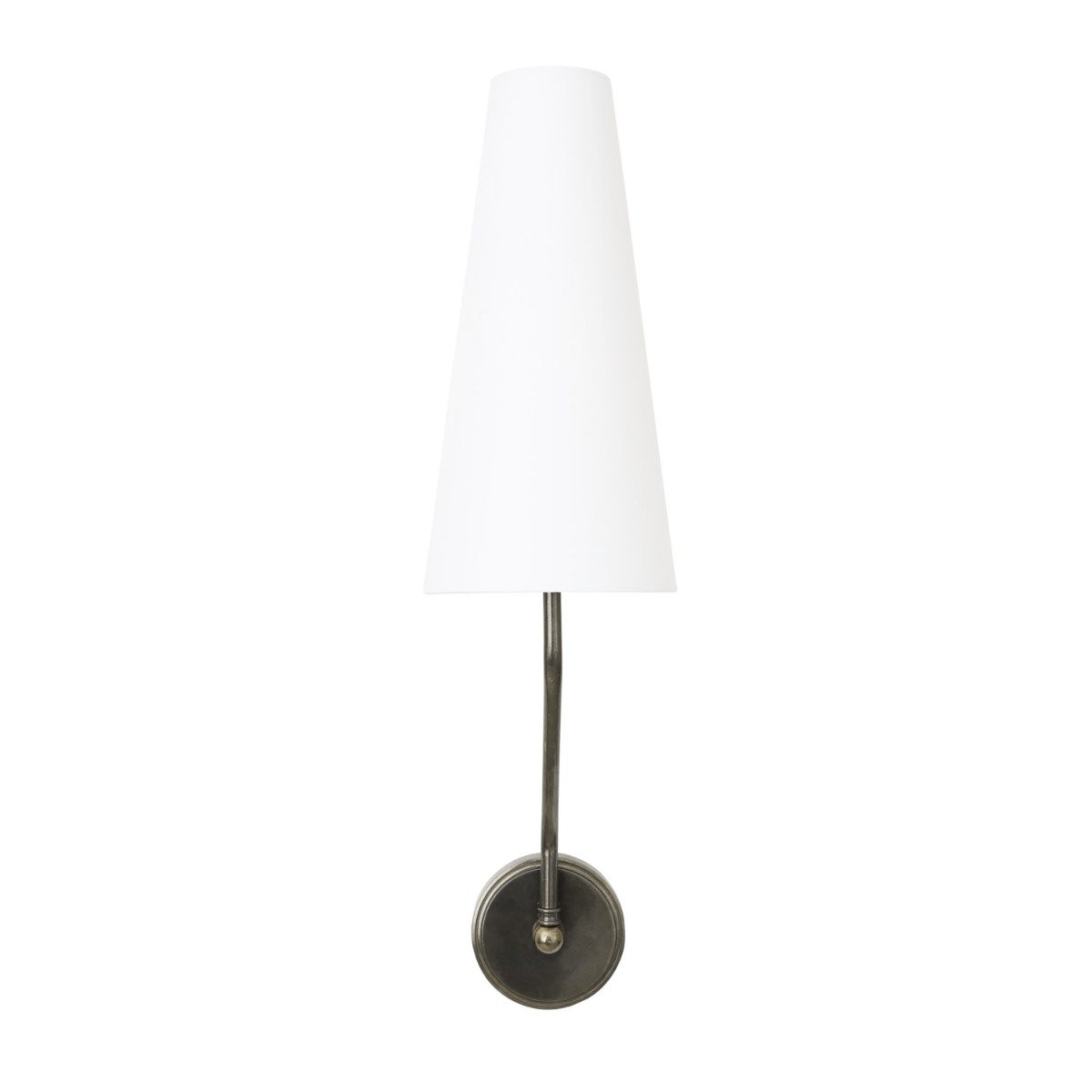 Rhyl Modern Wall light with Fabric Shade - View 2