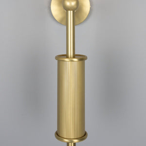 Gorey Modern Wall Light with Fabric Shade 47cm IP20 - View 14