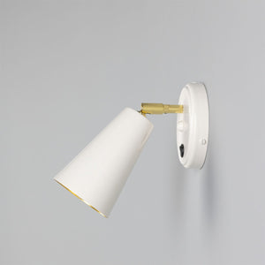 Cashel Adjustable Brass Cone Wall Light 12cm IP20 - View 18