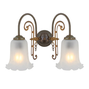 Medan two-arm wall light - View 2