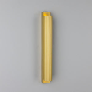 Royce Modern Brass Wall Light - View 3