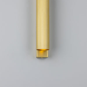 Royce Modern Brass Wall Light - View 5