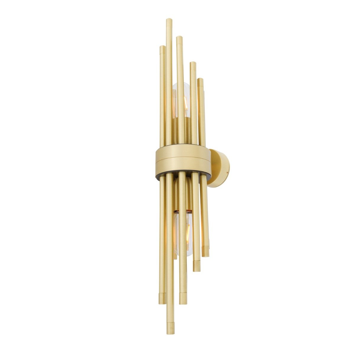Victoria Mini Brass Wall Light - Main View