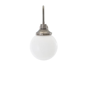 Yerevan Swan Neck Wall Light Opal 20cm - View 3