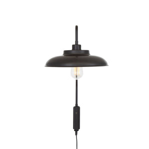 Denver Industrial Swing Arm Wall Light - View 4