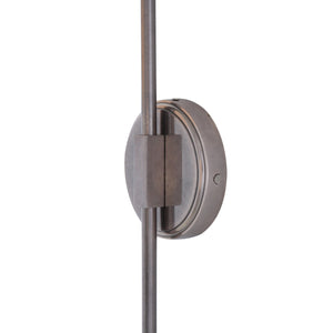 Winslow Wall Light | Satin Brass | Opal Glass - View 5