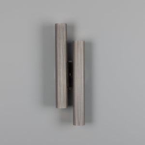 Double Royce Wall Light | Antique Silver - View 8