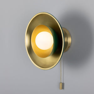 Marrakesh Art Deco Wall Light with Pull Chain 25cm IP20